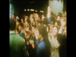 SYND 1 3 76 FORMER US PRESIDENT NIXON ENDS HIS VISIT TO CHINA, DEPARTING FROM CANTON CITY News Clip