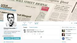 CLEAN : Snowden joins Twitter follows NSA News Clip