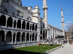 BLUE MOSQUE SULTAN AHMET CAMII Stock Footage
