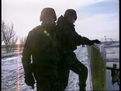 CROATIA: FLOODS FORCE US TROOPS TO EVACUATE CAMP News Clip