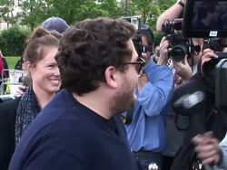 Jonah Hill at the Get Him to the Greek Premiere at London England. (Footage by WireImage Video/GettyImages) Stock Footage