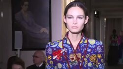 Designer Bertrand Guyon shows Asian-inspired couture collection in atelier-apartment of the late fashion icon Elsa Schiaparelli News Clip