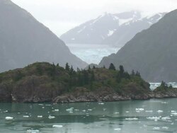 Sawyer Glacier - Alaska Stock Footage