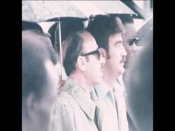 SYND 26 1 77 PRESIDENT AMIN UNVIELS MEMORIAL TO ENTEBBE RAID VICTIMS News Clip