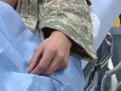 Wounded Warrior Stock Footage