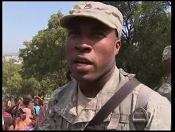 Haitian-American soldier serving with  82nd Airborne News Clip