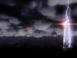 Lightning and Lighthouse HD Stock Footage