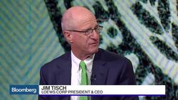 Loews CEO Tisch's Low-Rate Advice: 'Grin and Bear It' News Clip
