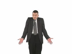 HD: Broke Businessman Stock Footage