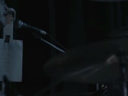 MS PAN Shot of Japanese Rock band playing on stage / Taipei, Taiwan, China Stock Footage