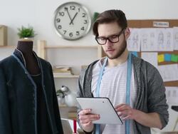 Fashion designer Stock Footage