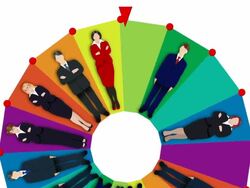 one left Stock Footage