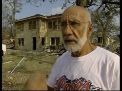 Survivors in Biloxi, devastation, beginning of clean up News Clip