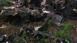 OSCE says there are more humans remains on site, evidence of shrapnel damage News Clip