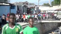 CLEAN : Haitians demonstrate against the election of Jovenel Moise News Clip