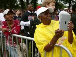 Obama, Former Presidents Commemorate 50th Anniversary Of MLK's March On Washington Stock Footage