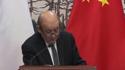 French and Chinese FMs disagree over Koreas "freeze-for-freeze" plan News Clip