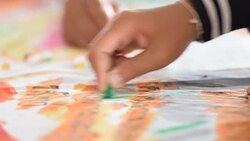 crayon paint Stock Footage