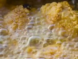 Fried Chicken Stock Footage