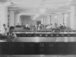 Establishing Social Security and sending checks in the mail Stock Footage