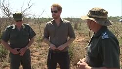 Prince Harry Visits Kruger National Park News Clip