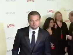 Leonardo DiCaprio at the LACMA Hosts Inaugural Art + Film Gala Honoring Clint Eastwood And John Baldessari Presented By GUCCI at Los Angeles CA.  Stock Footage