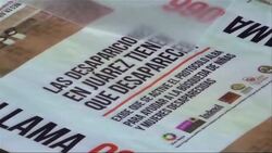 Border state puts adverts on tortilla wrappers to help find missing women and children News Clip