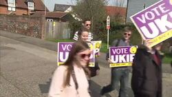 UKIP campaigners confront Tories in Thanet News Clip