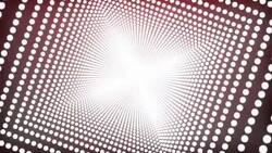 Abstract light tunnel Stock Footage