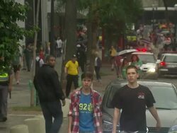 Fans heading to England v Uruguay match News Clip