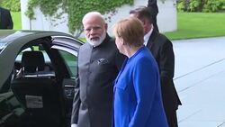 CLEAN : Indian PM kicks off Europe tour in powerhouse Germany News Clip