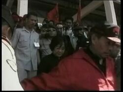 INDONESIA: ELECTION CAMPAIGN: MEGAWATI VISITS EAST TIMOR News Clip
