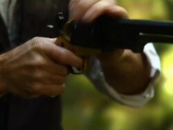 Jammed up gun Stock Footage