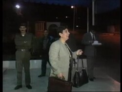 Gaza - Arafat uses Irish peace process as example News Clip