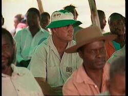 ZIMBABWE: BINDURA: BLACK FARMERS WANT MORE LAND News Clip