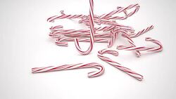 Candy Cane Stock Footage
