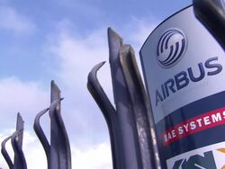 Airbus factory in Filton, Bristol News Clip