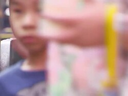 Hong Kong People In Streets News Clip