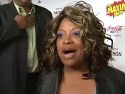 INTERVIEW: Sherri Shepherd at Patron Presents The MAXIM Party Featuring Coca-Cola Zero Countdown With Paul Mitchell on 2/4/12 In Indianapolis, IN. Stock Footage