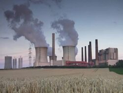 Power station Stock Footage
