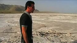 Iranian salt lake in danger of drying out News Clip
