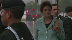 CLEAN : Brazils Rousseff arrives in Mexico for visit News Clip