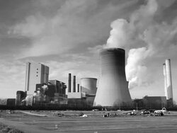 Coal Power plant Stock Footage