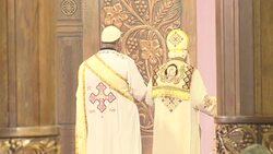 CLEAN : Egypt Copts mark Christmas Eve after bloody year News Clip