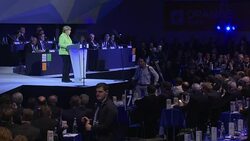 Angela Merkel speaking at EPP Congress 2017 News Clip