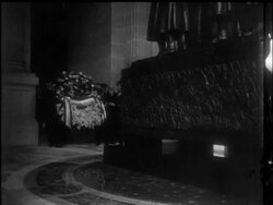 Lloyd George In Paris. News Clip