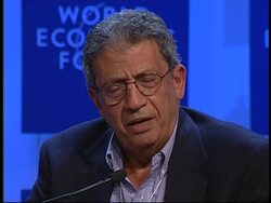 Straw, Moussa, Clinton on Iraq, protest News Clip