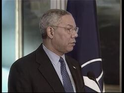 NATO chief meets Powell over talks on Turkey News Clip