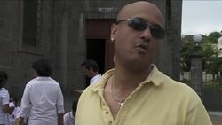 CLEAN: Mauritians protest against corruption News Clip