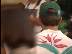 'A Walk In The Clouds' Premiere Stock Footage